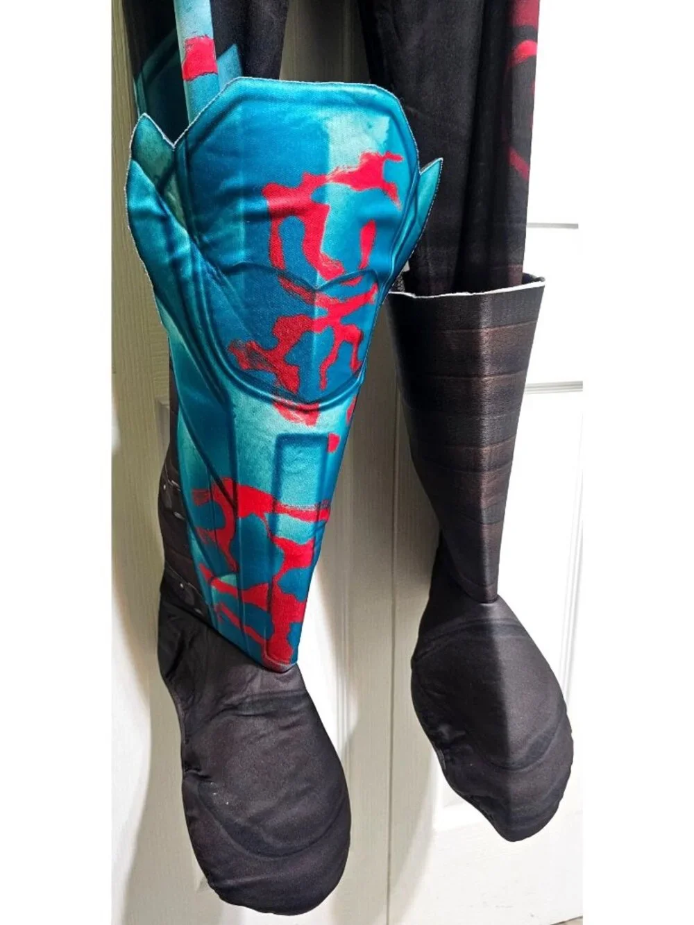 Marvel Ragnarok Gladiator Thor Muscle Costume Boys 12-14 Hammer Avengers Rubies